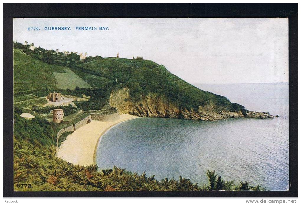 RB 873 - Early Postcard - Fermain Bay Guernsey Channel Islands - Guernsey