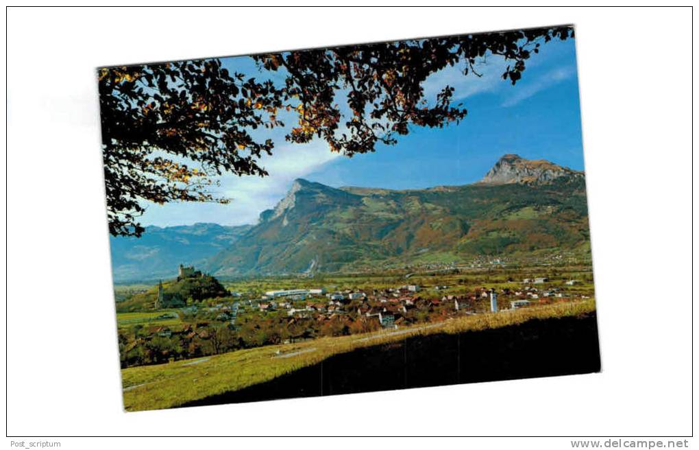 Liechtenstein - Balzers Mit Schloss Gutenberg - Liechtenstein