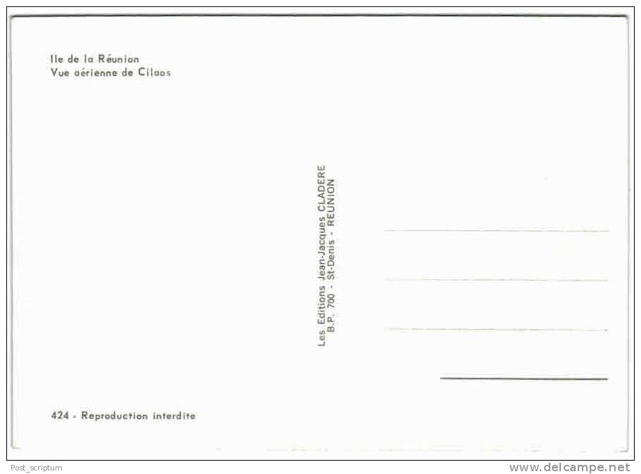 Afrique - La Réunion - Vue Aérienne De Cilaos - Reunión