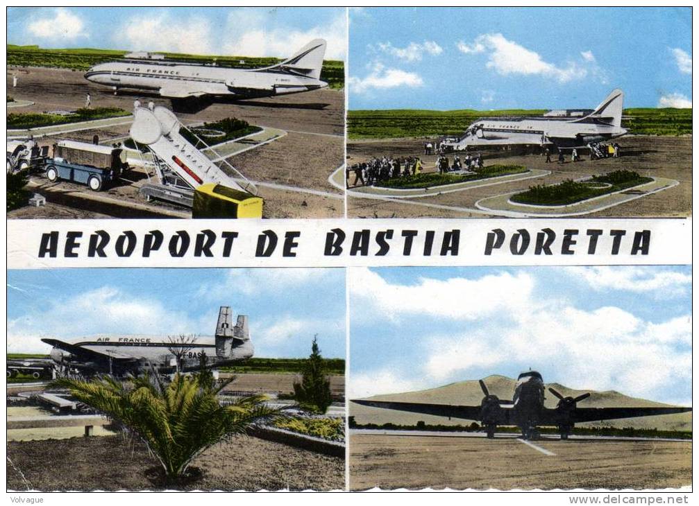 BASTIA   Aéroport   (Lèger Pli) - Bastia