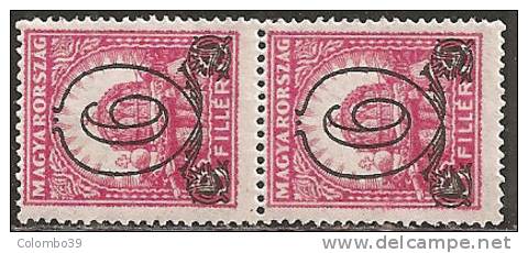 Ungheria 1930 MNH**  -  Yv. 435A   Dent. 15   Coppia - Nuovi