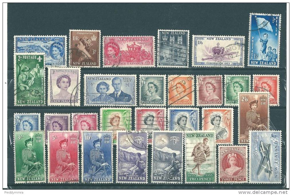 N. Zélande: 318/ 345 Oblit - Used Stamps