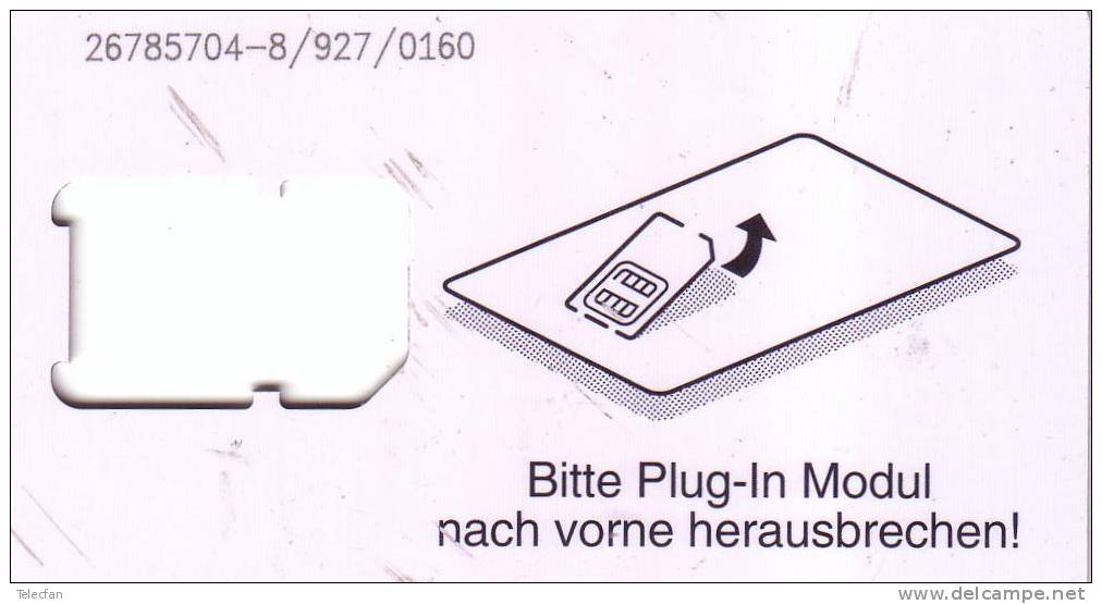 ALLEMAGNE GERMANY CARTE GSM  T MOBIL WITHOUT CHIP SANS PUCE - GSM, Voorafbetaald & Herlaadbare Kaarten