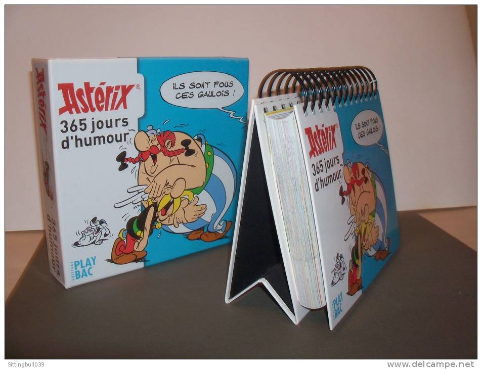 ASTERIX. 365 Jours D'humour. Calendrier Perpétuel PLAY BAC 2005, Les Editions Albert René / GOSCINNY  UDERZO. épuisé ! - Agendas & Calendarios