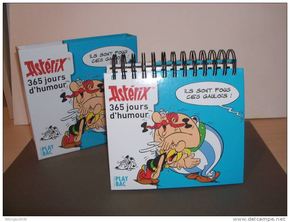 ASTERIX. 365 Jours D'humour. Calendrier Perpétuel PLAY BAC 2005, Les Editions Albert René / GOSCINNY  UDERZO. épuisé ! - Agendas & Calendriers