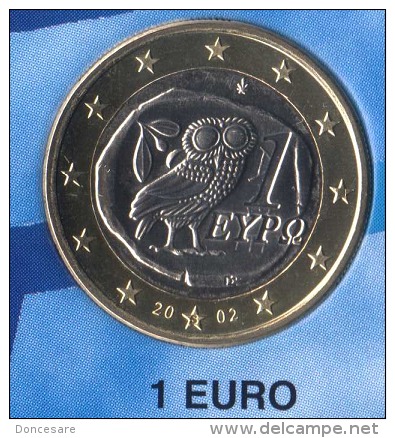 ** 1 EURO GRECE 2002 AVEC LETTRE  NEUVE ** - Griechenland