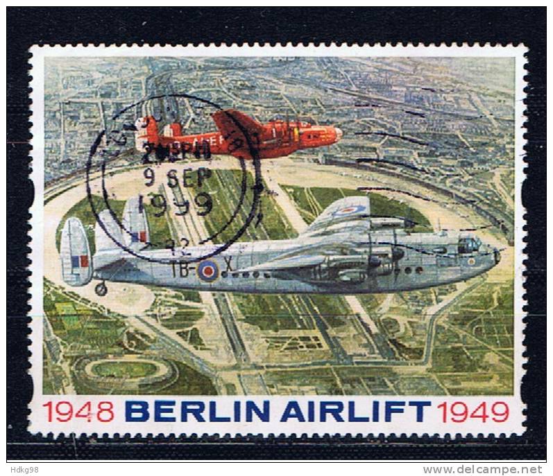 GB Großbritannien 1999 Mi Xx Vignette Berlin Airlift (Lüftbrücke) 1948-49 - Werbemarken, Vignetten