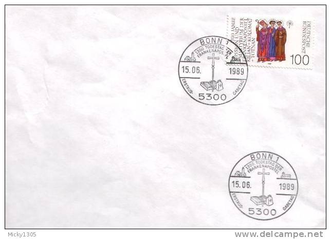 Germany - Mi-Nr 1424 FDC (Q659)- - 1981-1990