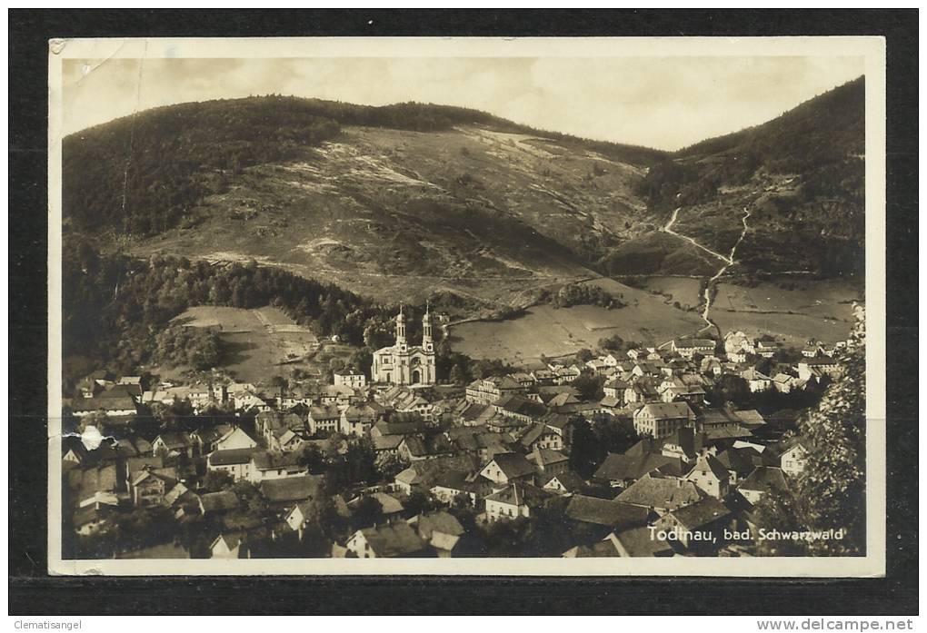 TOP!! TODTNAU IM SCHWARZWALD * GESAMTANSICHT * LEIDER MIT EINRISS **!! - Todtnau