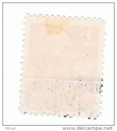 1927 -NEDERLAND PAYS-BAS- 60 ème Anniversaire De La Croix Rouge Nationale - Guillaume III -Yvert & Tellier N°190 - Used Stamps
