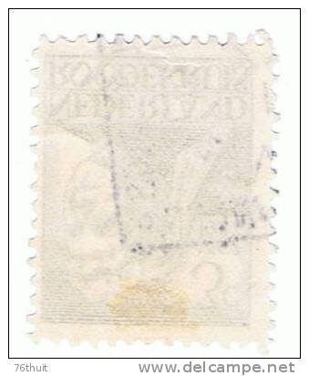 1927 -NEDERLAND PAYS-BAS- 60 ème Anniversaire De La Croix Rouge Nationale - Reine Emma-Yvert & Tellier N°191 - Used Stamps