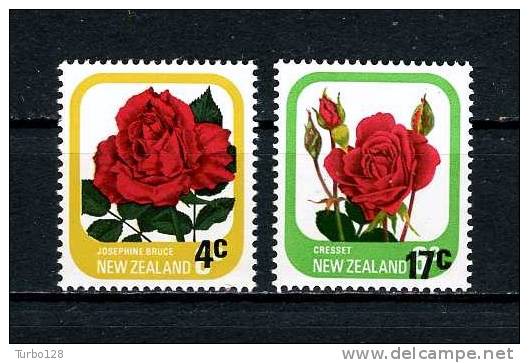 Nlle ZELANDE 1979  N° 750/751 **  Neufs  Ier Choix. SUP. Cote: 1.10 &euro;  (Flore, Fleurs. Flora, Flowers) - Other & Unclassified