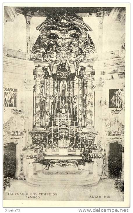 Lamego Altar Mor  2 Scans  PORTUGAL - Viseu