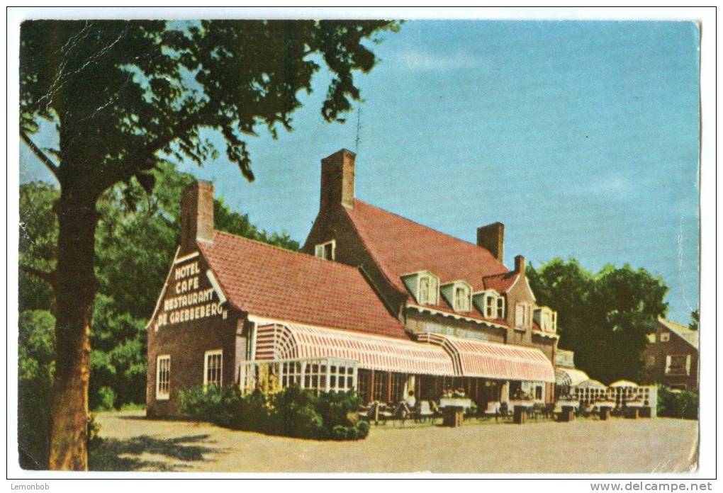 Netherlands, Hotel Café Restaurant "De Grebbeberg", Rhenen, 1970 Used Postcard [10343] - Rhenen