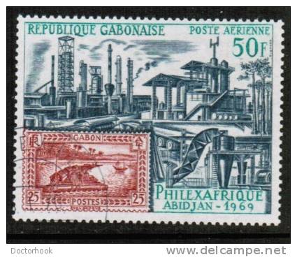 GABON   Scott #  C 82  VF USED - Gabon