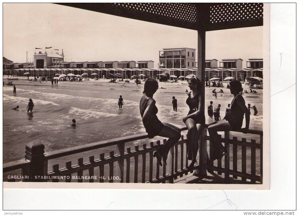 CAGLIARI,  Stabilimento Balneare Il  Lido - Cagliari