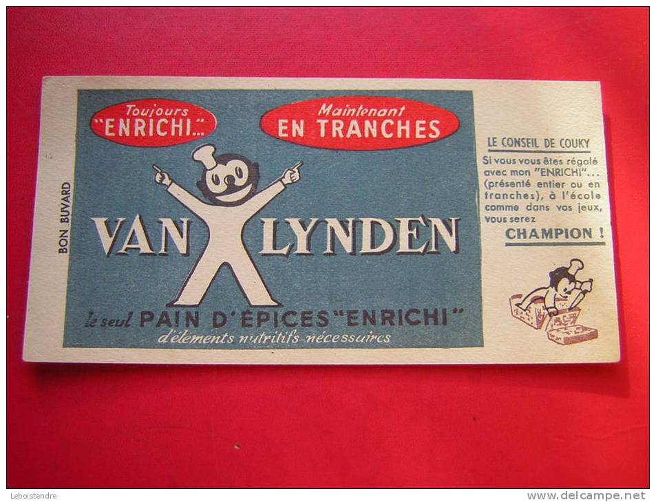 BUVARD-VAN LYNDEN-LE SEUL PAIN D'EPICES " ENRICHI " - Pain D'épices