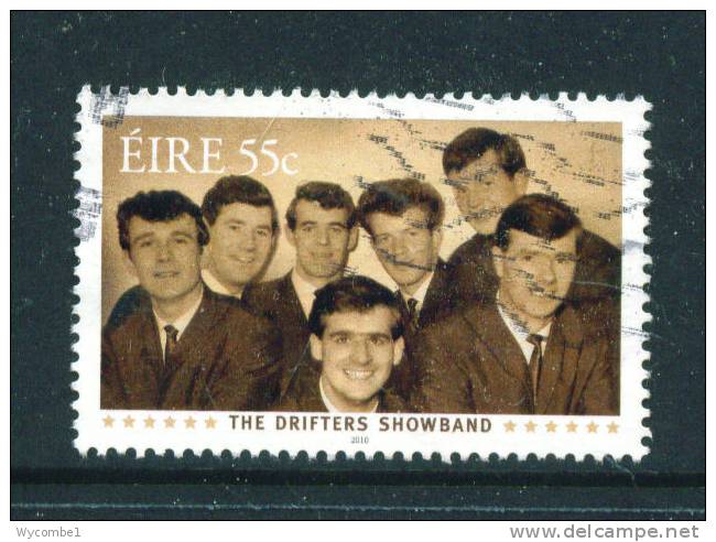 IRELAND  -  2010  Showbands - The Drifters  55c  FU  (stock Scan) - Used Stamps