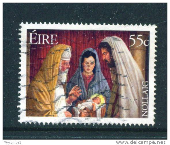 IRELAND  -  2007  Christmas   55c  FU  (stock Scan) - Usati