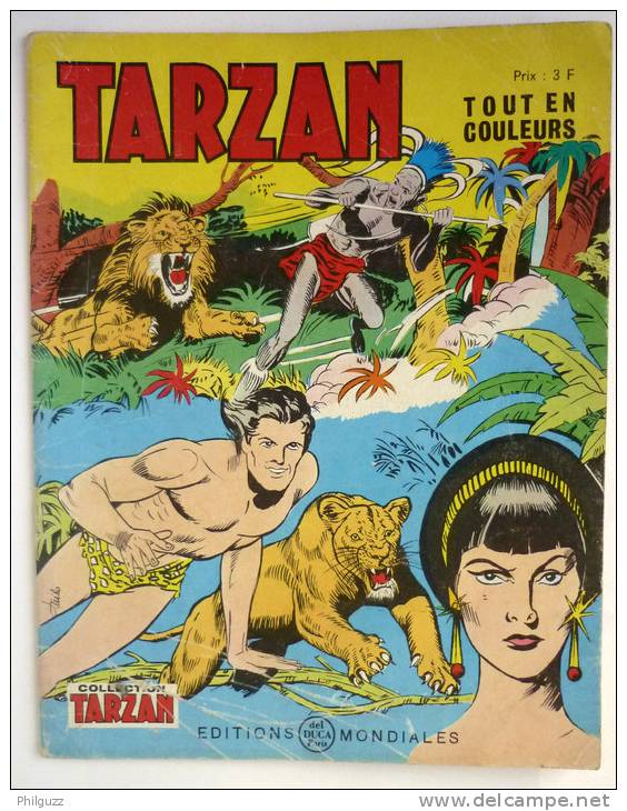 RECITS COMPLETS  TARZAN N° 72 Del Duca - Tarzan