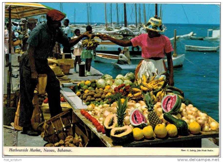 Amérique - Bahamas - Harbourside Market, Nassau - Bahamas
