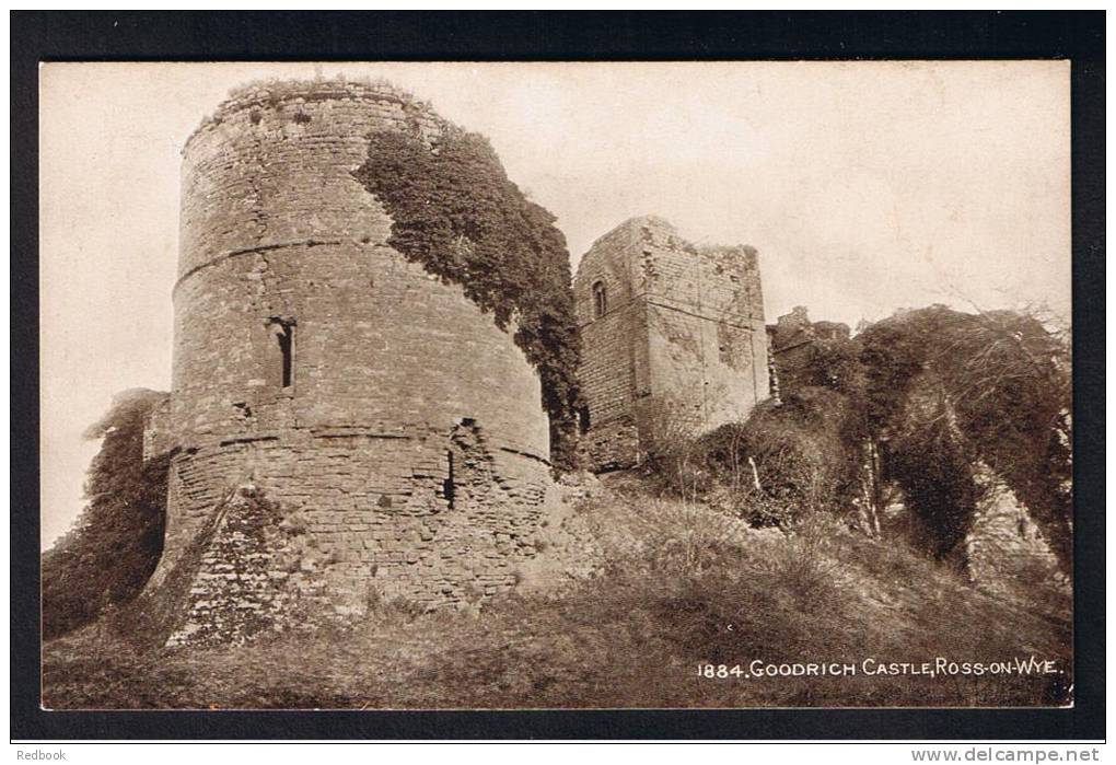 RB 874 - J. Salmon Postcard Goodrich Castle Ross-on-Wye Herefordshire - Herefordshire