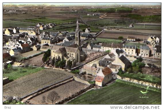 CPSM Plobannalec Vue Aerienne - Plobannalec-Lesconil