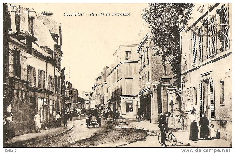 CHATOU - RUE DE LA PAROISSE - Chatou