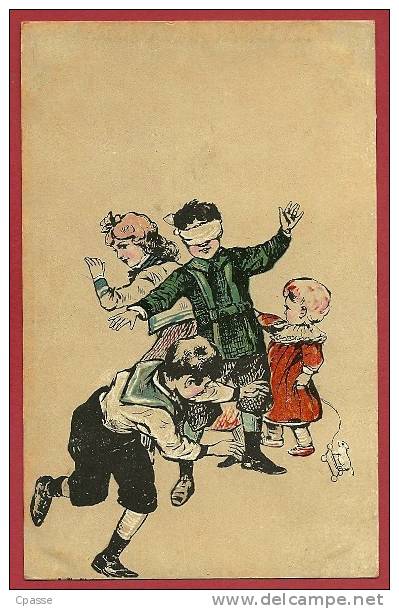 CPA Illustrateur - JEU De COLIN-MAILLARD -  Enfance Enfants Jeux - 1900-1949