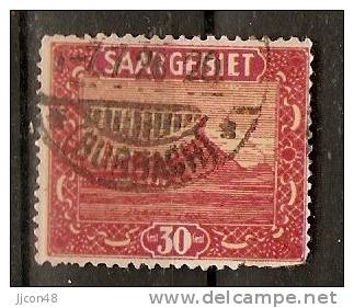 Germany (Saargebiet) 1922  30c  (o) Mi.90 - Usados