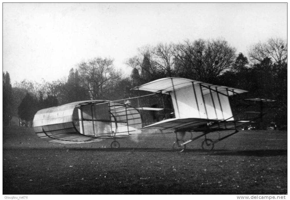 ASSOCIATION DES AMIS DU MUSEE DE L AIR..BIPLAN BLERIOT-VOISIN......CPSM GRAND FORMAT - Autres & Non Classés