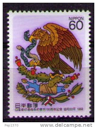 JAPON 1988 - AMISTAD JAPON MEXICO - YVERT Nº 1715 - Neufs