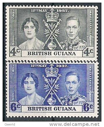 Guyane N° YVERT 160/61 NEUF * - Brits-Guiana (...-1966)