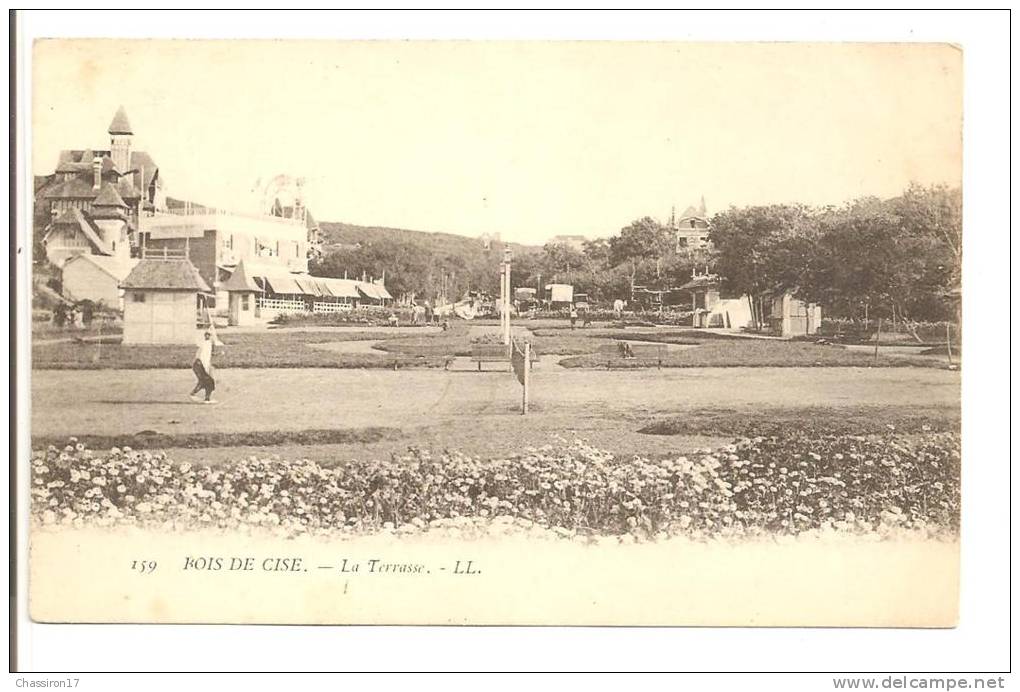 80 -   BOIS De CISE  -  La Terrasse  - Carte Précurseur  -  Terrain De Tennis - Bois-de-Cise