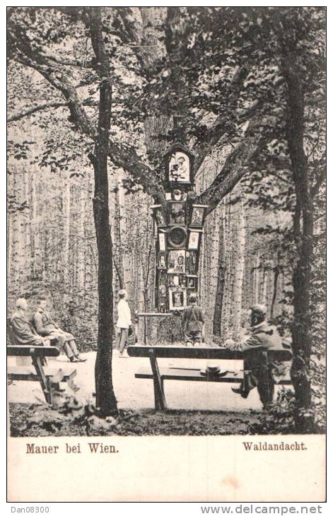 AUTRICHE MAUER BEI WIEN WALDANDACHT ANIMEE - Autres & Non Classés