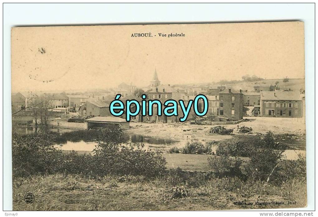 B - 54 - AUBOUE - Vue Sur Le Village - édition Magasins Reunis - Autres & Non Classés