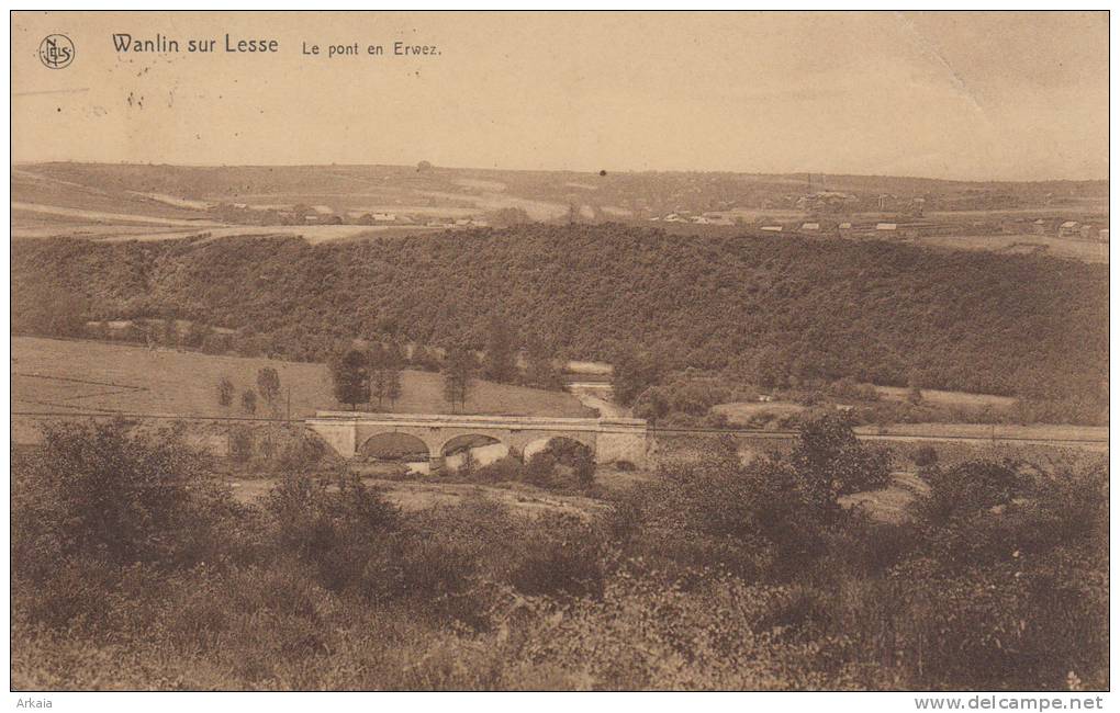 Wanlin Sur Lesse - Le Pont En Erwez - Autres & Non Classés