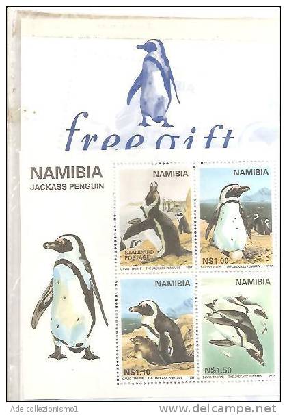 62146)foglietto Namibia Bf 28 Con 4 Valori - Blocs-feuillets