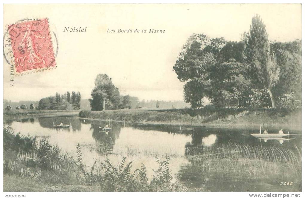 CPA      Noisiel  Les Bords De La Marne   (animée)      2534 - Noisiel