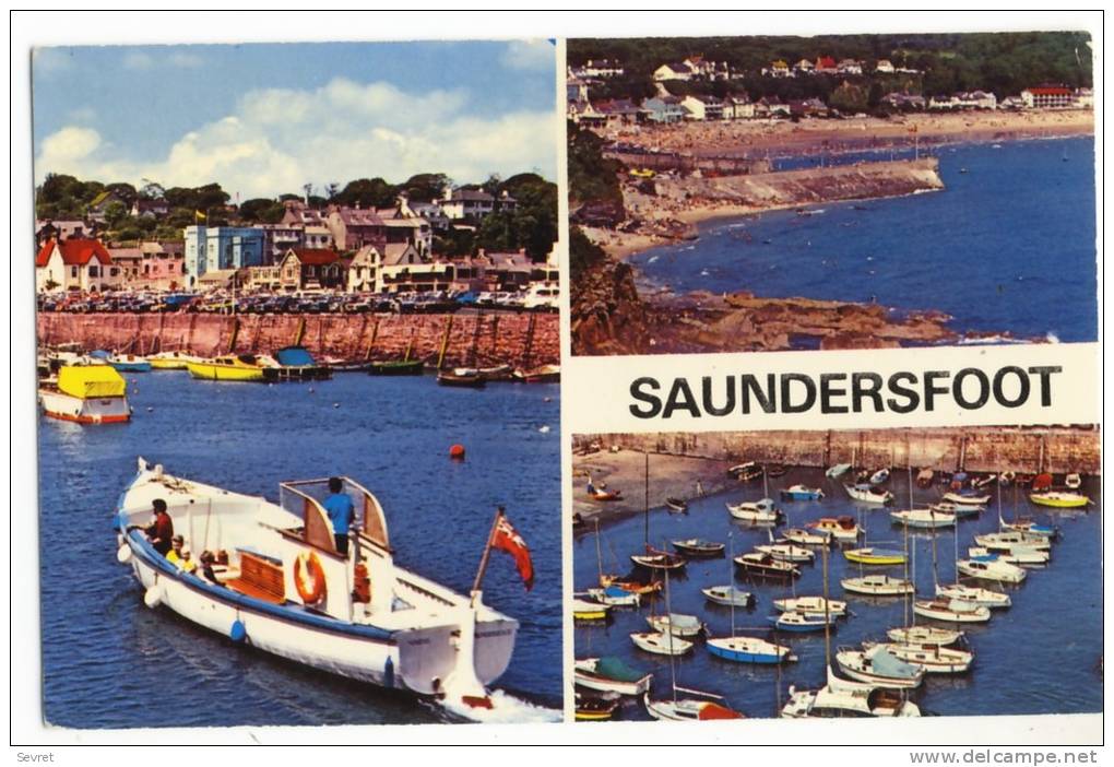 SAUNDERSFOOT. - Vues Multiples - Autres & Non Classés