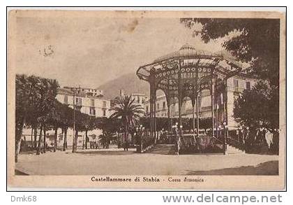 CASTELLAMMARE DI STABIA ( NAPOLI ) CASSA ARMONICA -1945 - Castellammare Di Stabia