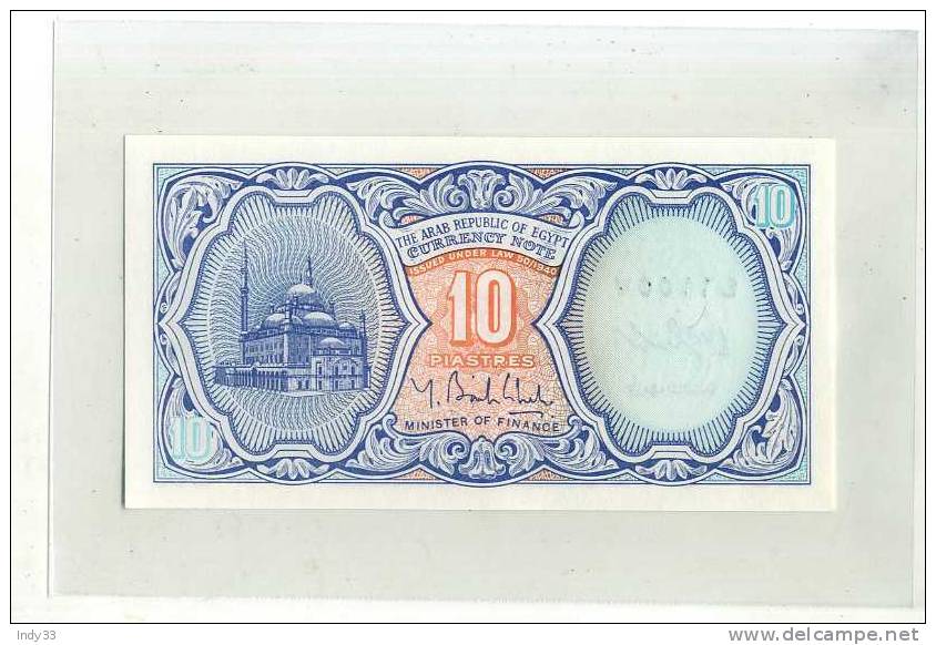 - EGYPTE . 10 P. . - Egipto