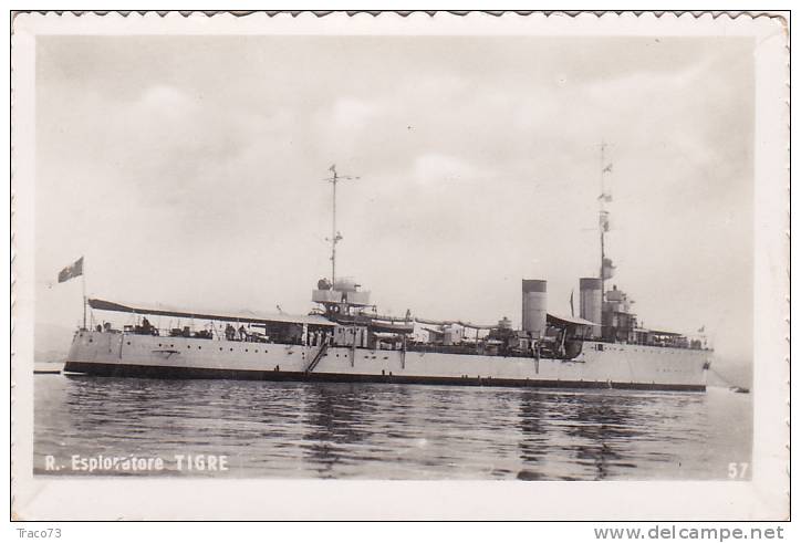 REGIO  ESPLORATORE  " TIGRE "  Foto  Formato  6 X 9 Cm - Guerra