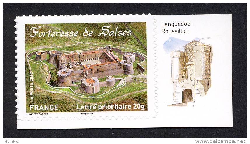 France 2012 - Yv N° 721 ** - Forteresse De Salses  (Languedoc-Roussillon) - Other & Unclassified