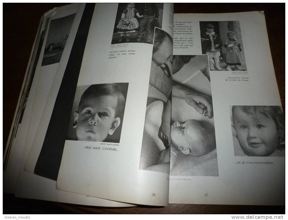 1946 LA PORTE OUVERTE  photos : Sougez,Roger Viollet, André Steiner,Dorvyne ,Gunnar Lundh ,Alga,Laniepce ,Giraudon etc
