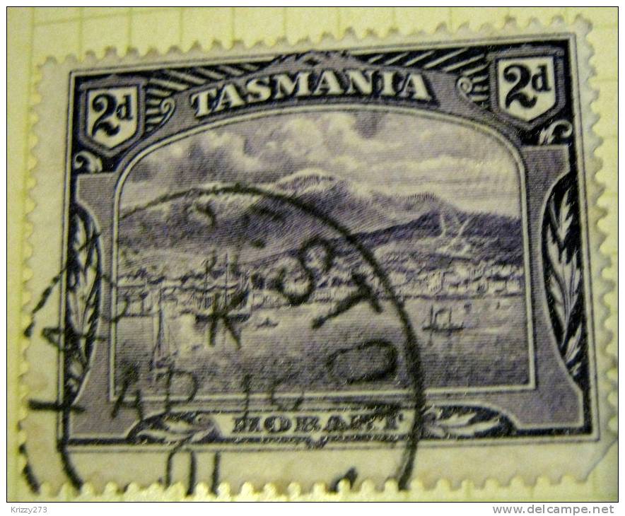 Tasmania 1899 Hobart 2d - Used - Usados