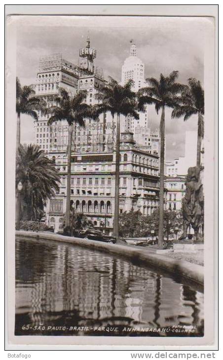 CPA SAO PAULO, PARQUE ANHAGABAHU En 1956 - São Paulo