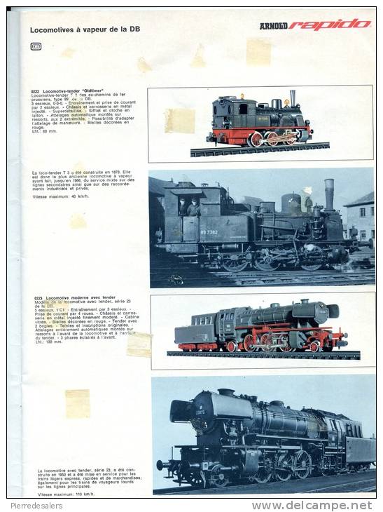 NCL - ARNOLD Rapido - Modélisme Ferroviaire - Train Locomotive Wagon Rail Chemin De Fer - Maquette Jouet - Railway & Tramway