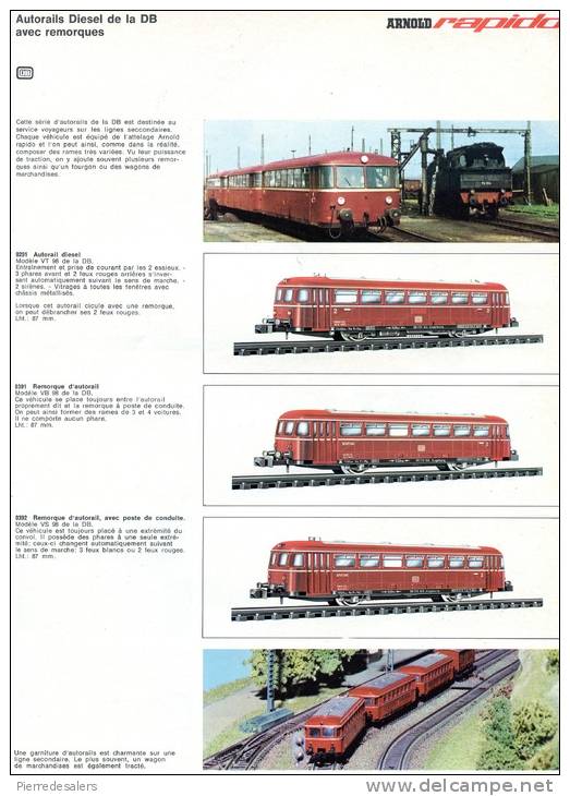 NCL - ARNOLD Rapido - Modélisme Ferroviaire - Train Locomotive Wagon Rail Chemin De Fer - Maquette Jouet - Railway & Tramway