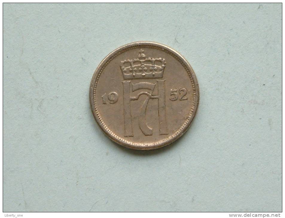 1952 - 10 ORE / KM 396 ( For Grade , Please See Photo ) ! - Noorwegen